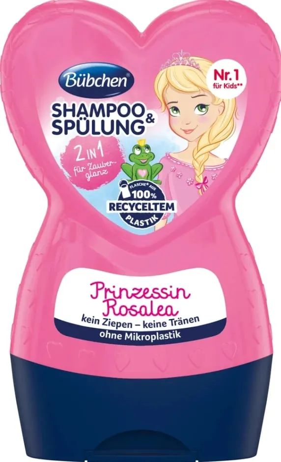 Shampo & balsam për fëmijë Bübchen Princess Rosalea, 230 ml - 1
