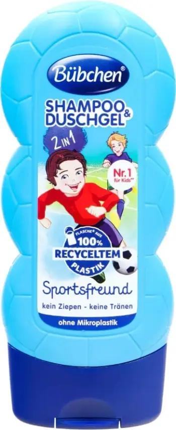 Shampo & xhel dushi për fëmijë Bübchen Sportsfan, 230 ml