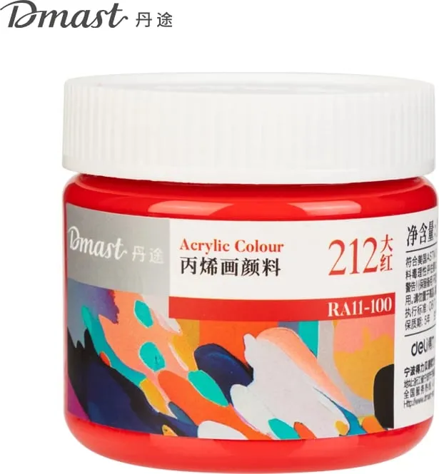 DELI NGJYRE AKRIL 100ML 212 RED - 1