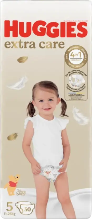 Pelena Huggies® Elite Soft 5 (15-22 kg, 50 copë)