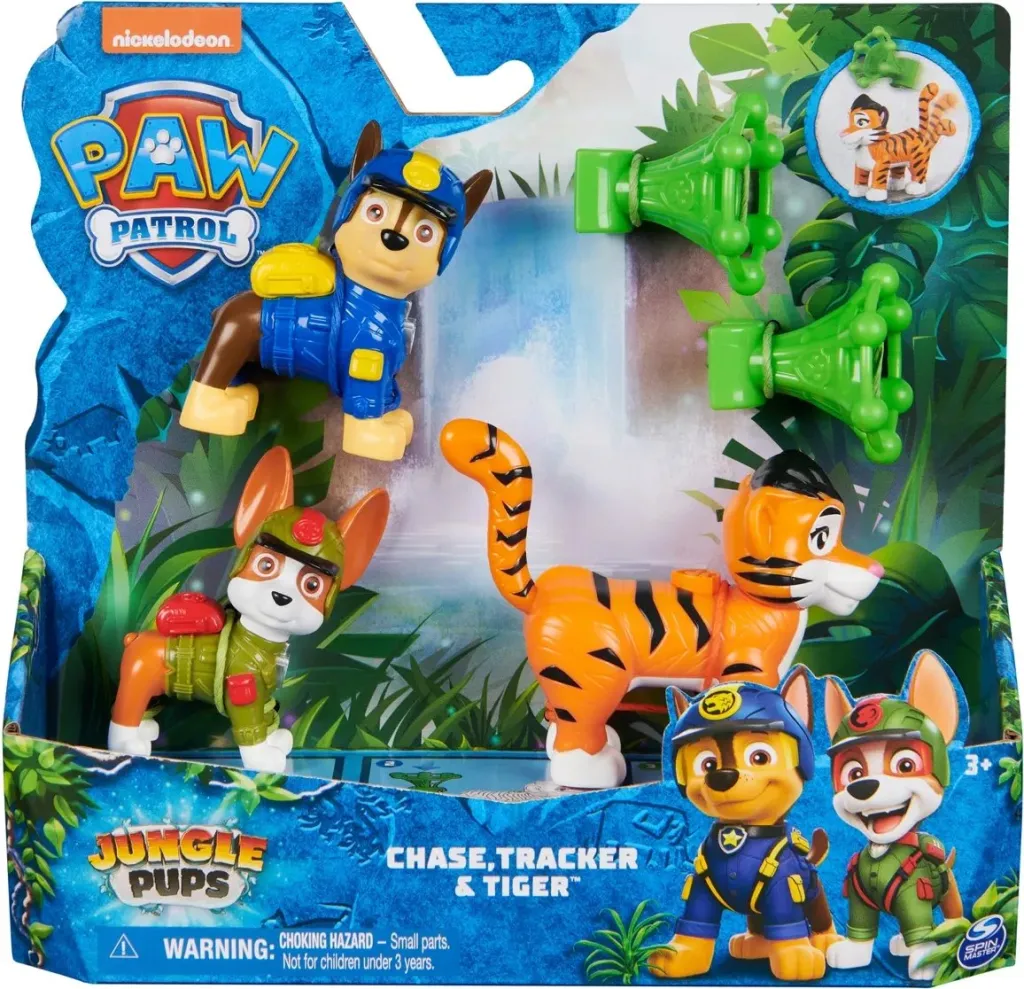 Set lodër Paw Patrol Jungle Pups Chase, Tracker & Tiger Figures - 2