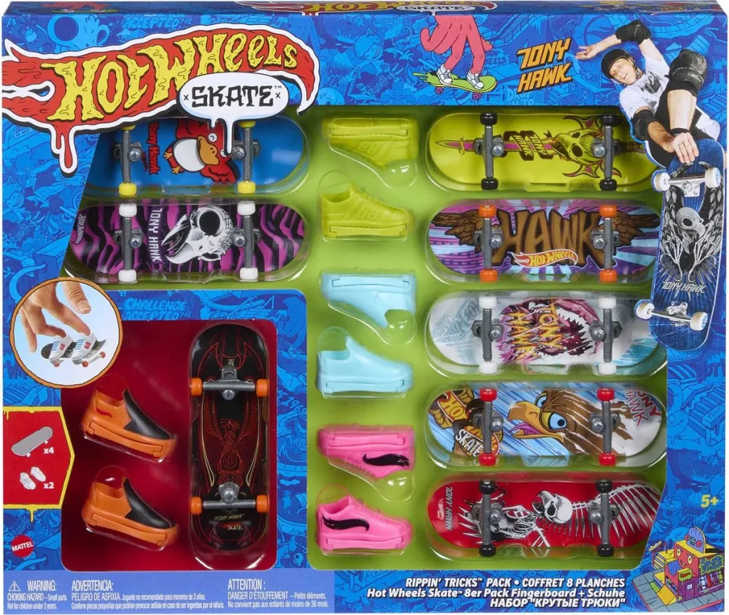 Set lodër Hot Wheels Skate Tony Hawk Rippin' Tricks Multipack - 1