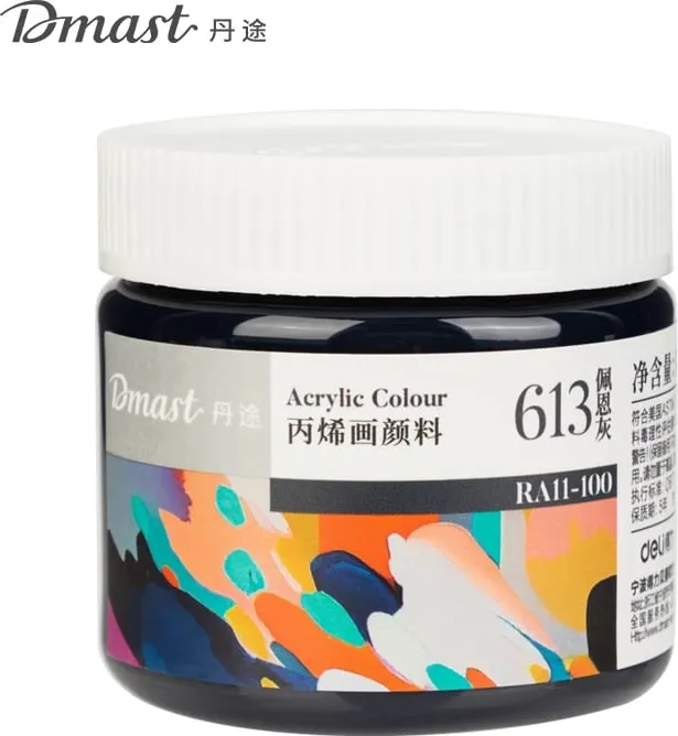 DELI NGJYRE AKRIL 100ML 613 PAYNE'S GREY - 1
