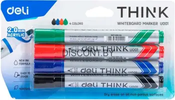 DELI MARKER WHITEBOARD SET 1/4 U00101 1/24
