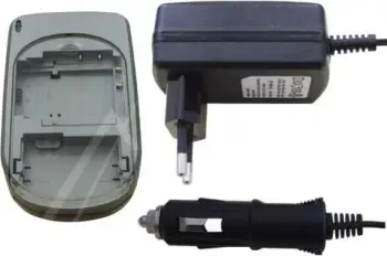 Mbushës per shtepi, vetur i bateriave për fotoaparat dhe kamerë Minolta, Pentax, Konica qe punon me tension 100V-230V