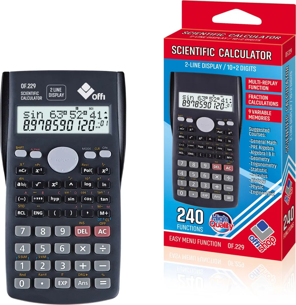 OSH KALKULATOR SCIENTIFIC OF229 - 1