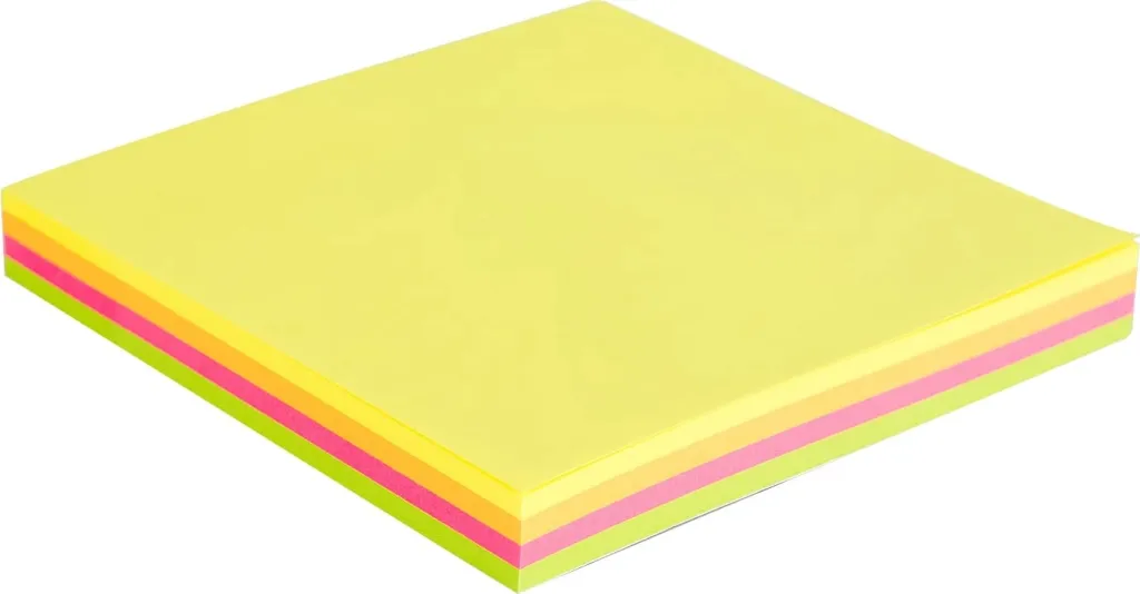 DELI POSTIT 76X76 100FL NEON MIX A02602 1/12 - 3
