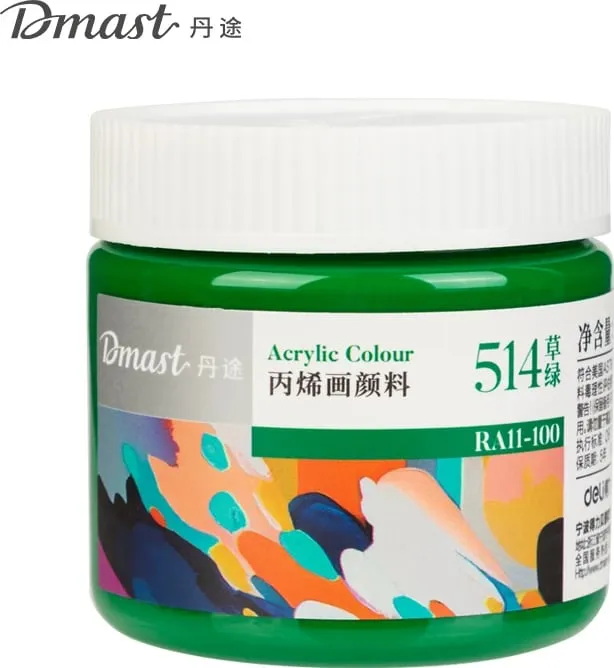 DELI NGJYRE AKRIL 100ML 514 GRASS GREEN - 1