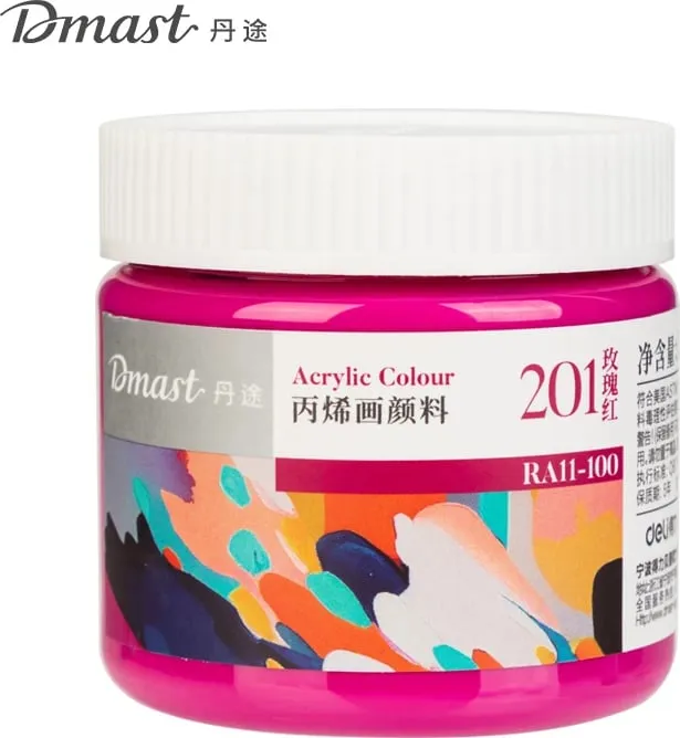 DELI NGJYRE AKRIL 100ML 201 ROSE RED - 1
