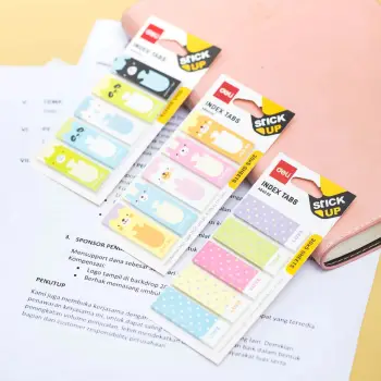 Postit DELI për ndarje index a64002 1/48