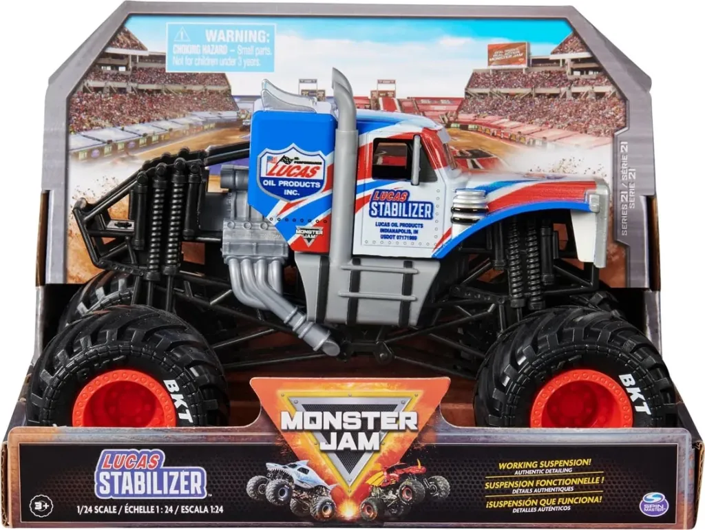 Monster Jam Lucas Stabilizer 1:24 Monster Truck - 2