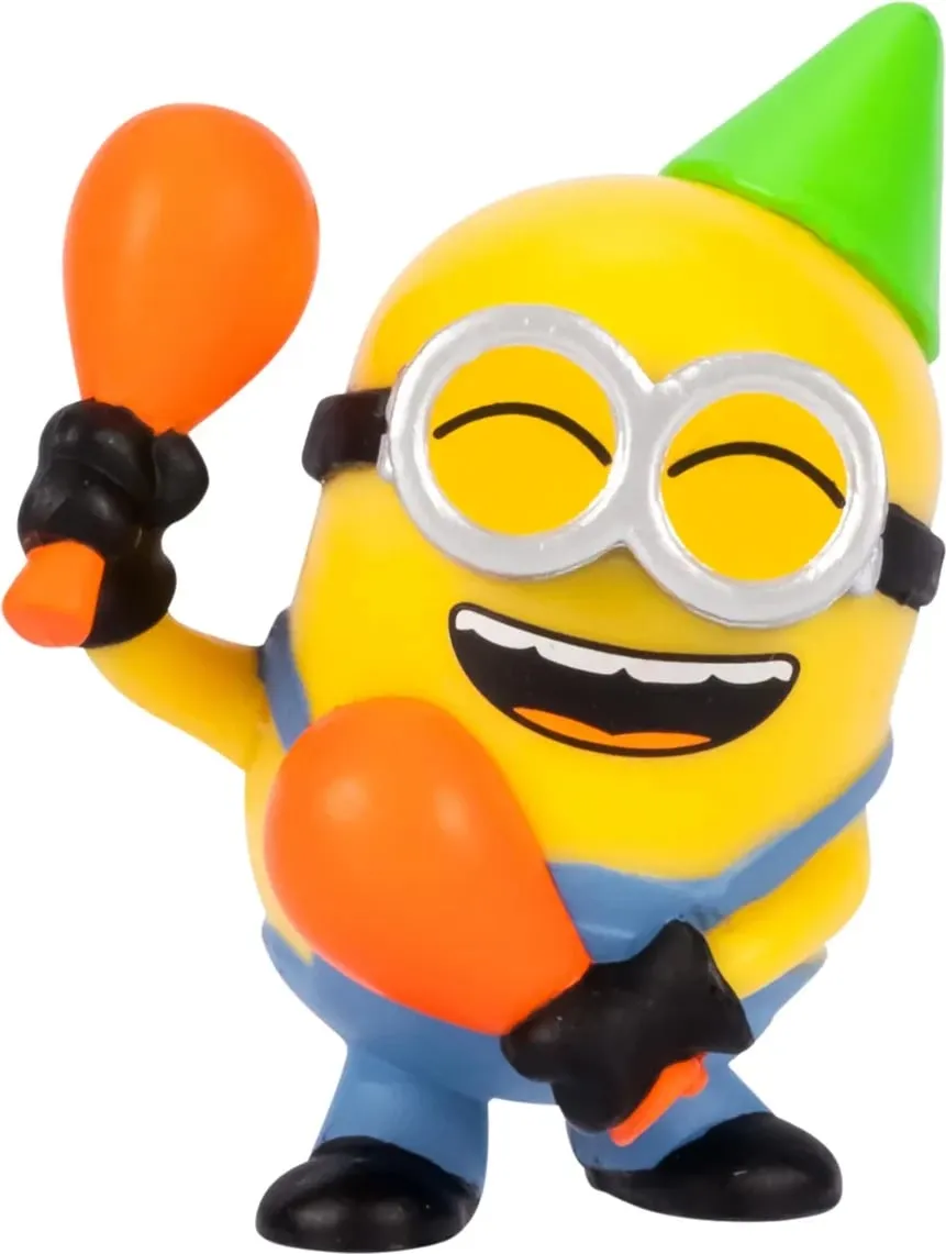 Despicable Me 4 Minions Party Bus Bunch 4 Figure Pack - 4