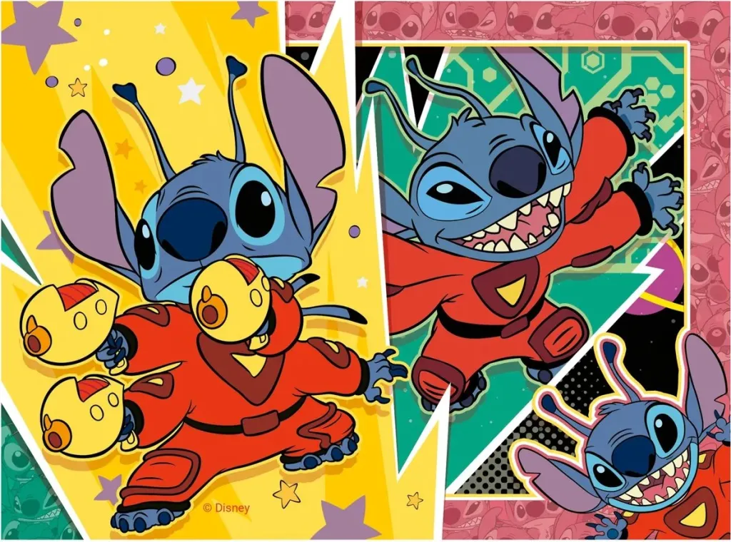 Ravensburger Disney Stitch 4 in a Box Stitch Puzzles - 2