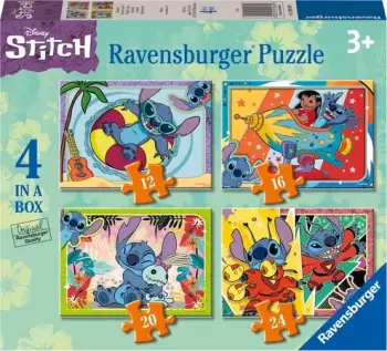 Ravensburger Disney Stitch 4 in a Box Stitch Puzzles