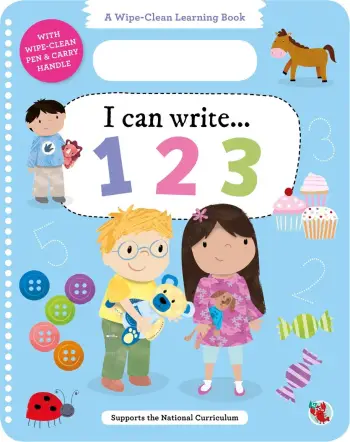 Wipe-Clean Learning - I Can Write 123 Book