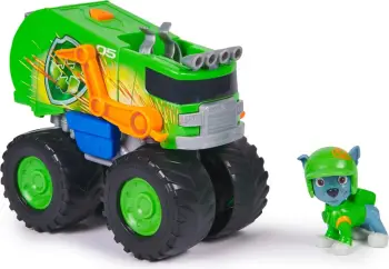 Paw Patrol Rescue Wheels Recycle Truck Rocky Vehicle