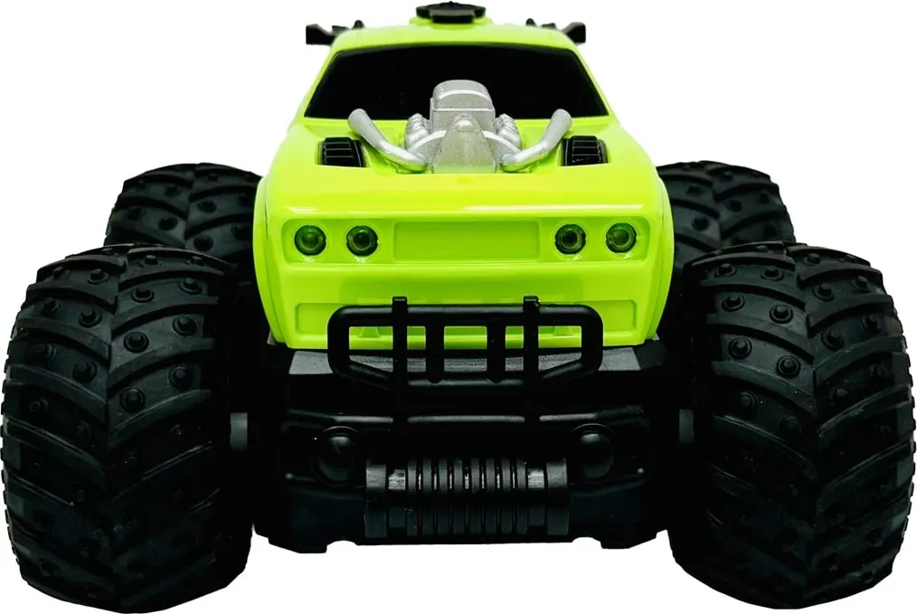 RC Wheelie Remote Control Car - Green - 3
