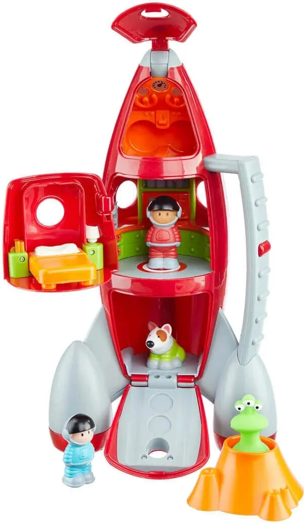Happyland Lights And Sounds Lift Off Rocket - 1