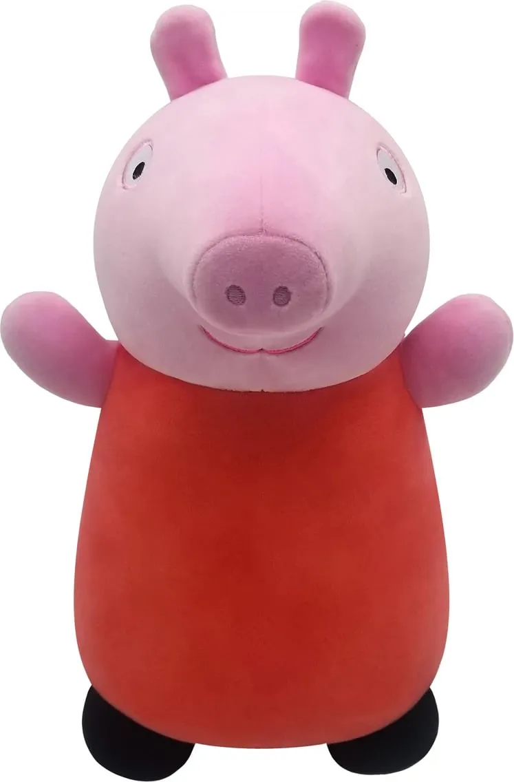 Original Squishmallows HugMees 10" Soft Toy - Peppa Pig - 1