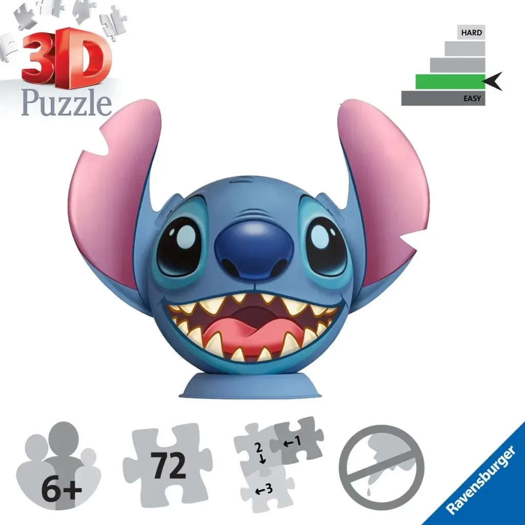 Ravensburger Disney Lilo & Stitch 3D Jigsaw Puzzle 77 Pieces - 2