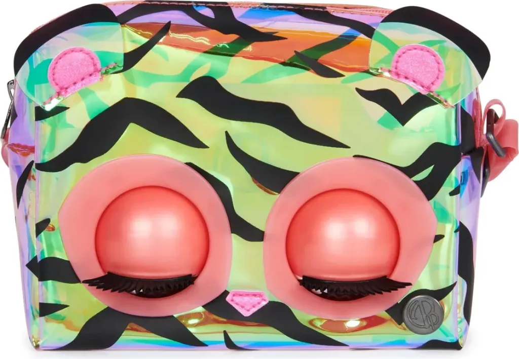 Purse Pets Holographic Purrisma Interactive Crossbody Bag - 3