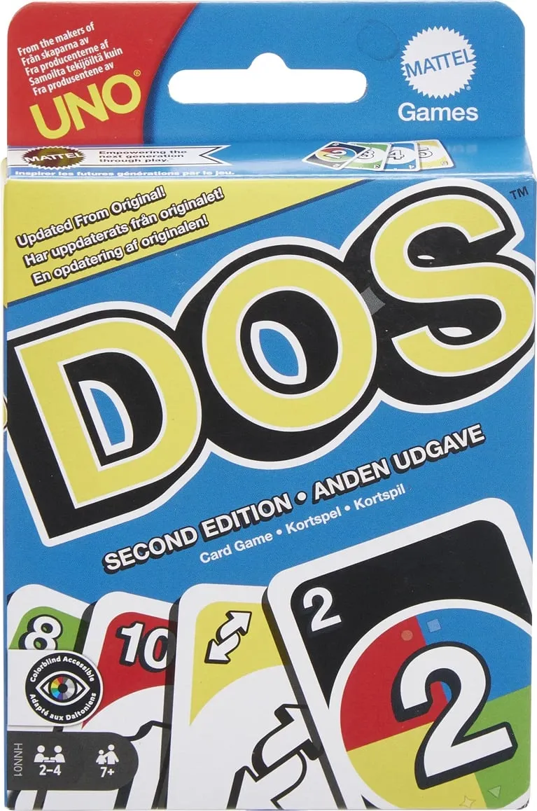 UNO DOS Second Edition Card Game - 1