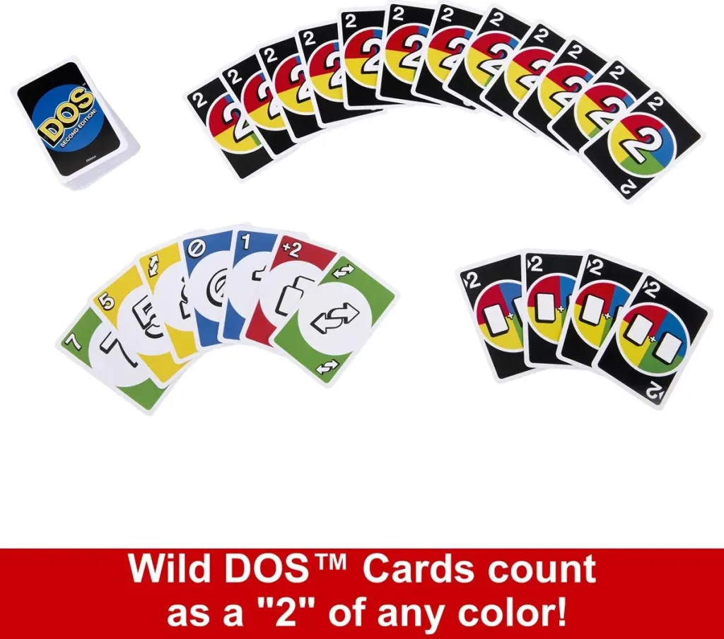 UNO DOS Second Edition Card Game - 3