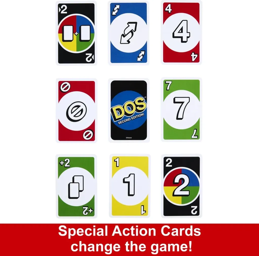 UNO DOS Second Edition Card Game - 4