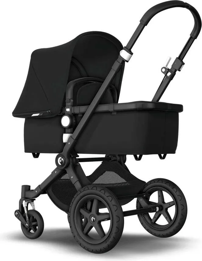Bugaboo Cameleon 3+ 2-in-1 stroller, black frame/black fabric - 1