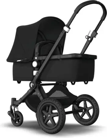 Bugaboo Cameleon 3+ 2-in-1 stroller, black frame/black fabric