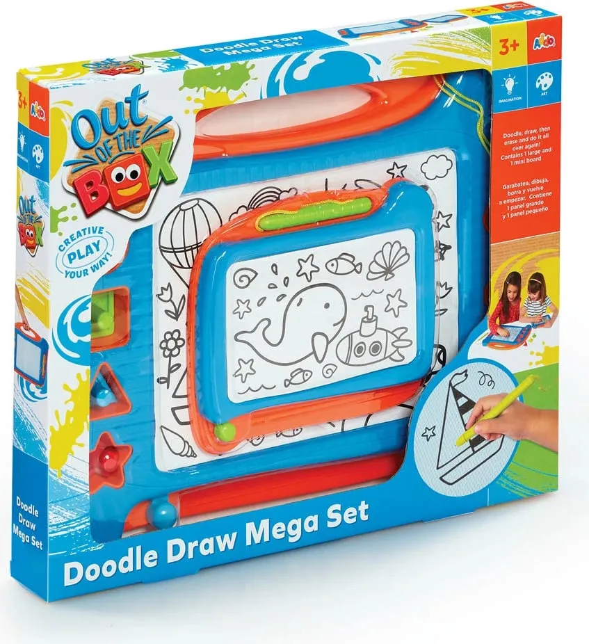 Tabelë për fëmijë Out of the Box Doodle Draw Mega Set - 1