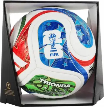 Top futbolli adidas FIFA World Cup 26 Trionda Pro JD8021, FIFA Quality Pro, në kuti, shumëngjyrësh