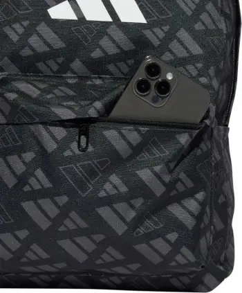 Çantë shpine adidas unisex, e zezë/gri