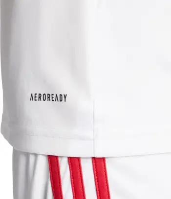 Fanellë futbolli për femra adidas, e bardhë