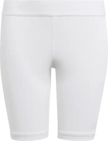 Shorte Sportive për Fëmijë adidas Tech-Fit, të Bardha