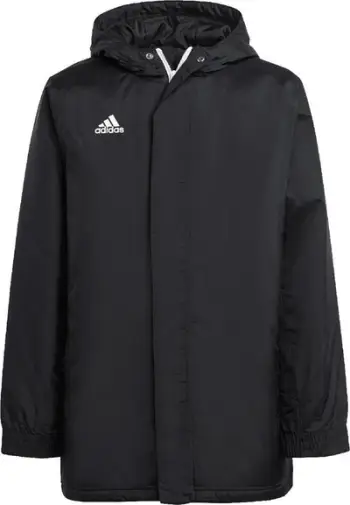 Jakne për fëmijë adidas Entrada 22 Stadium Jr, e zezë