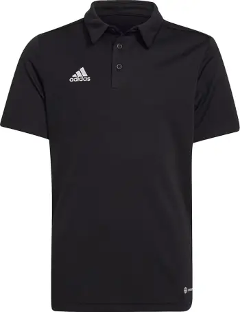 Maicë Polo për fëmijë adidas Entrada 22, e zezë