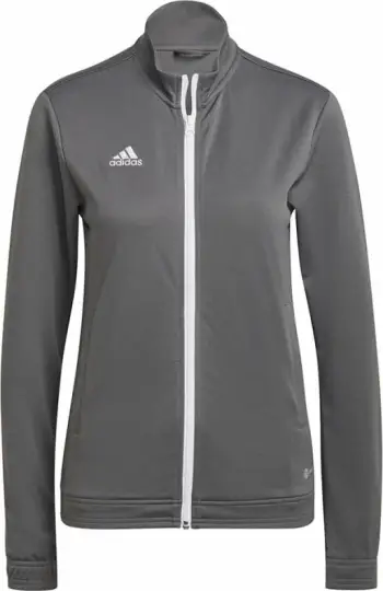 Xhaketë sportive pa kapuç adidas për femra, ngjyrë gri