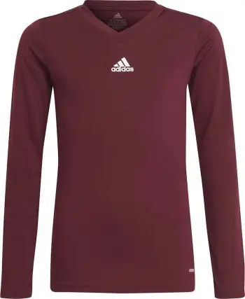 Fanellë stërvitjeje për djem adidas, e kuqe