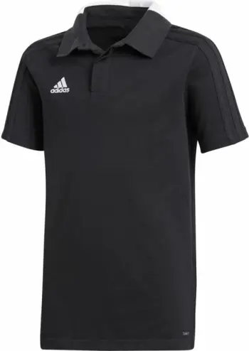 Maicë polo për fëmijë adidas Condivo 18, e zezë