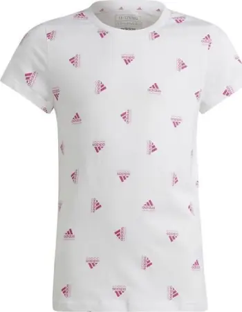 Bluzë adidas BLUV Tee Jr IB8918, pambuk, për fëmijë, e bardhë