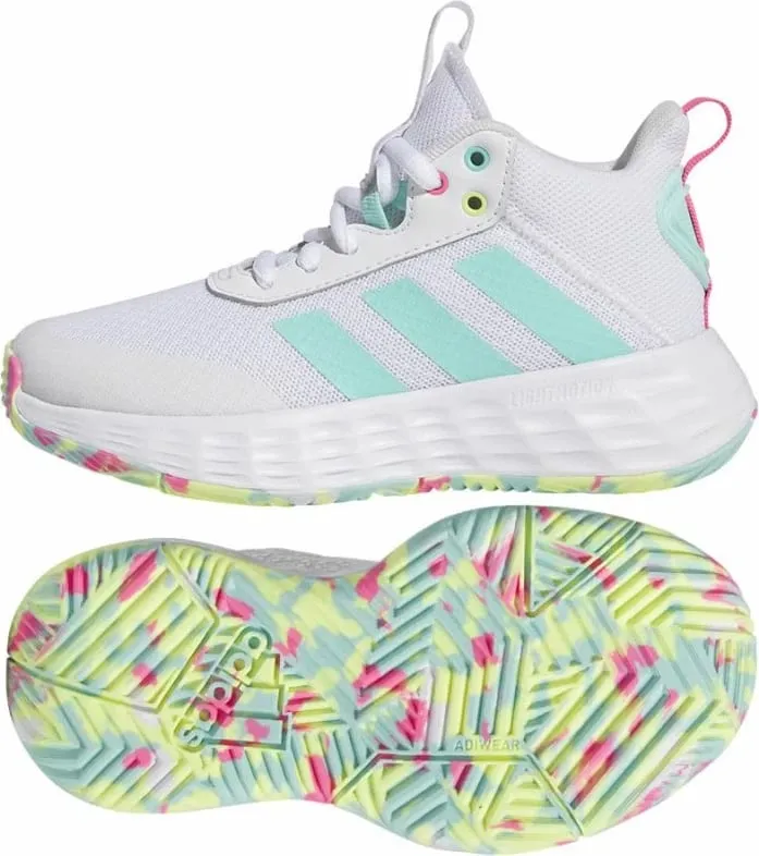 Atlete për vajza adidas, të bardha - 1