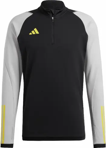 Duks adidas për meshkuj, ngjyrë gri dhe e zezë