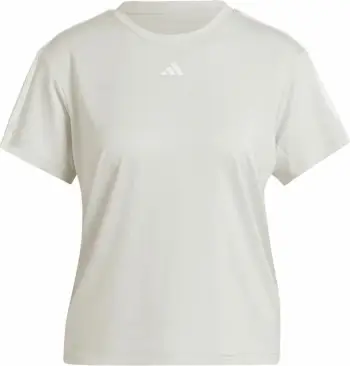 Bluzë adidas Big Logo Tee HL2032, pambuk, për femra, e bardhë