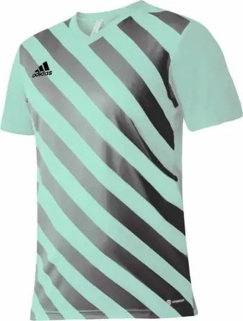 Fanellë për fëmijë adidas, ngjyrë mente me gri