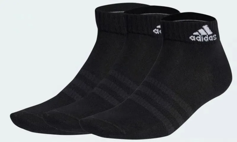 Çorape adidas për stërvitje, unisex, të zeza - 1