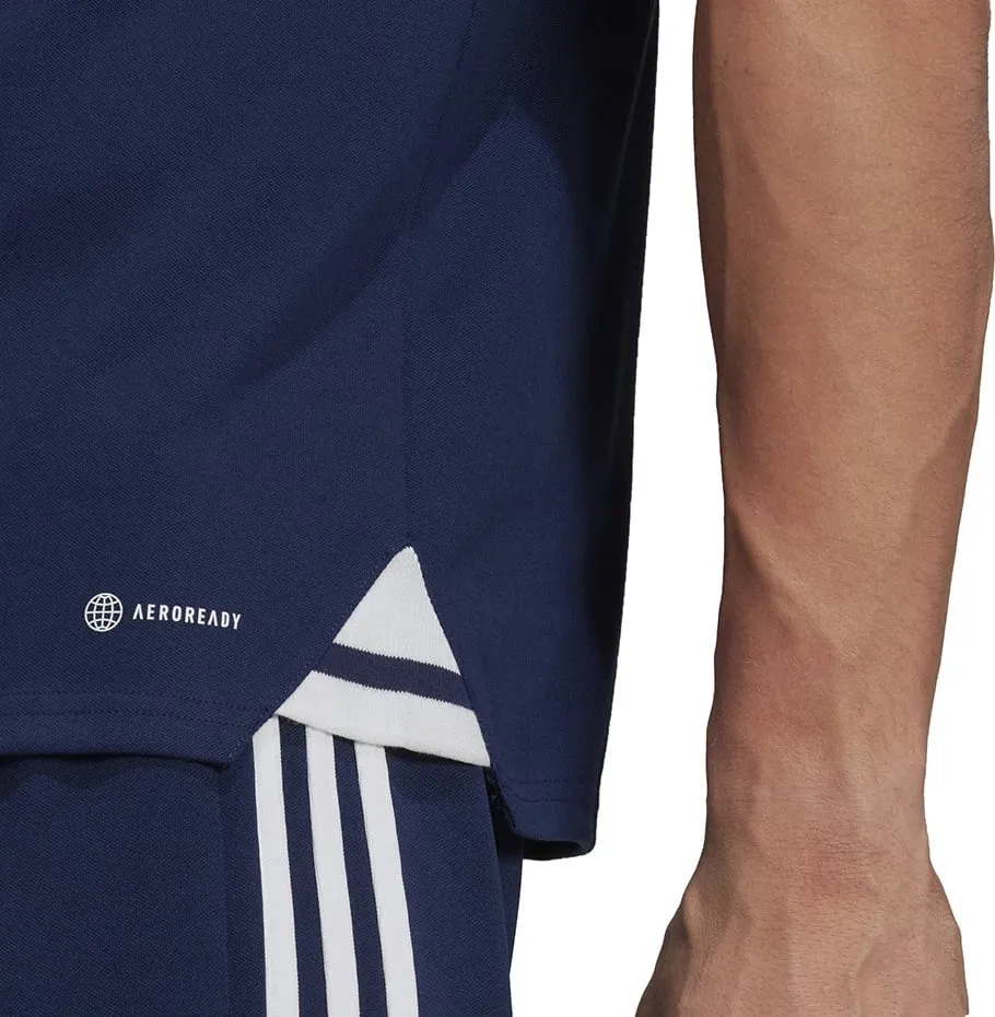 Fanellë polo për meshkuj adidas, blu marine - 2