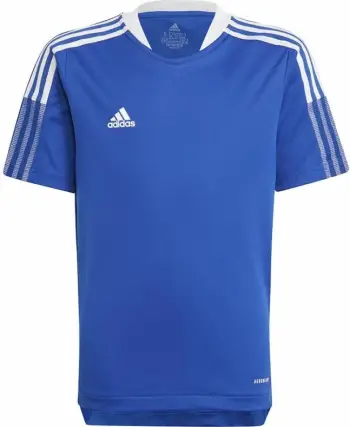 Fanellë polo për fëmijë adidas, blu