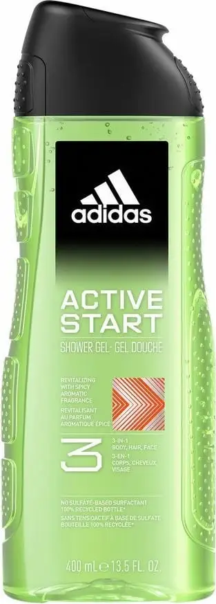 Xhel dushi për meshkuj Adidas Active Start 400ml