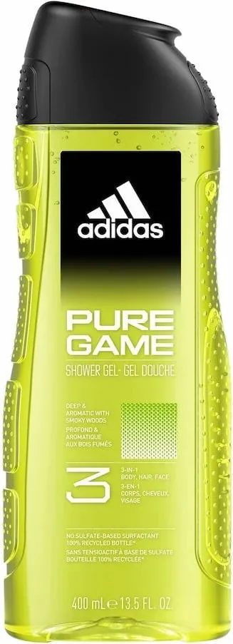 Xhel dushi për meshkuj Adidas Pure Game 400ml - 1